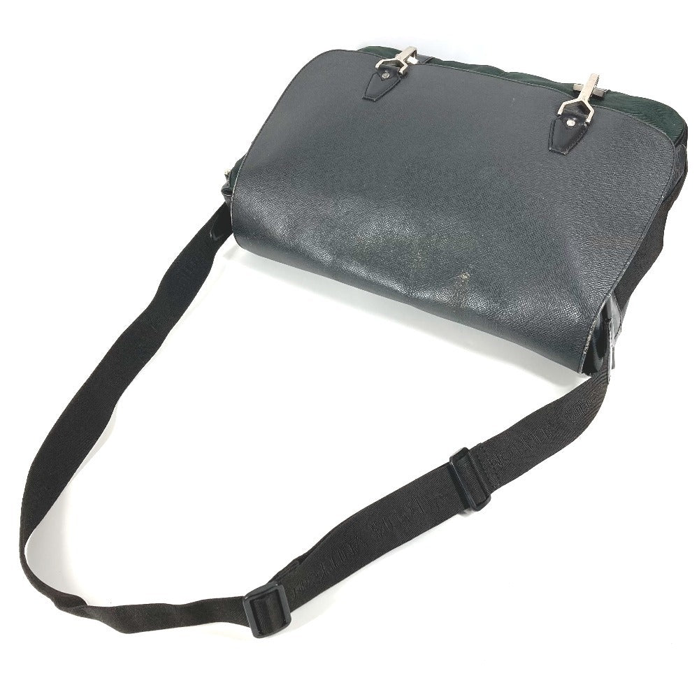 LOUIS VUITTON M30162 Taiga Delsart Bag Flap Crossbody Messenger Bag Shoulder Bag Nylon Unisex Khaki