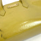 LOUIS VUITTON M91643 Monogram Vernis Wilshire PM Wilshire PM Bag Tote Bag Handbag Monogram Vernis Women's Vert Impression Yellow