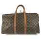 LOUIS VUITTON M41426 Monogram Keepall 50 Keepall 50 Travel Bag Handbag Travel Bag Boston Bag Monogram Canvas Women's Brown