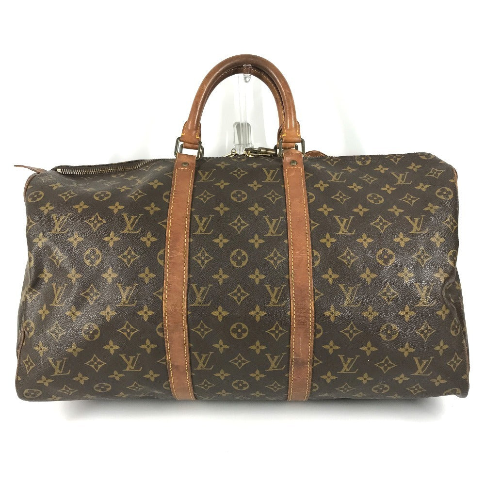 LOUIS VUITTON M41426 Monogram Keepall 50 Keepall 50 Travel Bag Handbag Travel Bag Boston Bag Monogram Canvas Women's Brown
