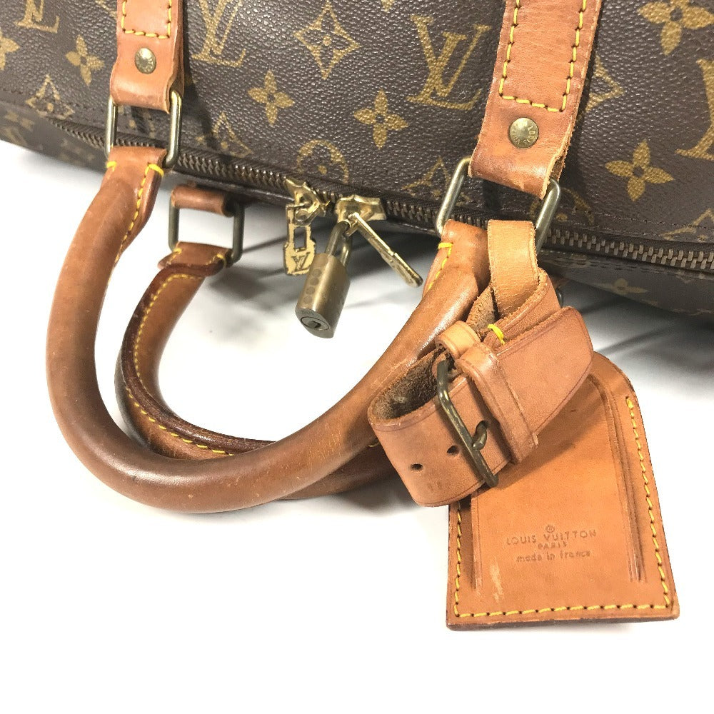 LOUIS VUITTON M41426 Monogram Keepall 50 Keepall 50 Travel Bag Handbag Travel Bag Boston Bag Monogram Canvas Women's Brown