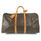 LOUIS VUITTON M41424 Monogram Keepall 55 Keepall 55 Bag Handbag Travel Bag Boston Bag Monogram Canvas Unisex Brown