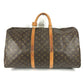 LOUIS VUITTON M41424 Monogram Keepall 55 Keepall 55 Bag Handbag Travel Bag Boston Bag Monogram Canvas Unisex Brown