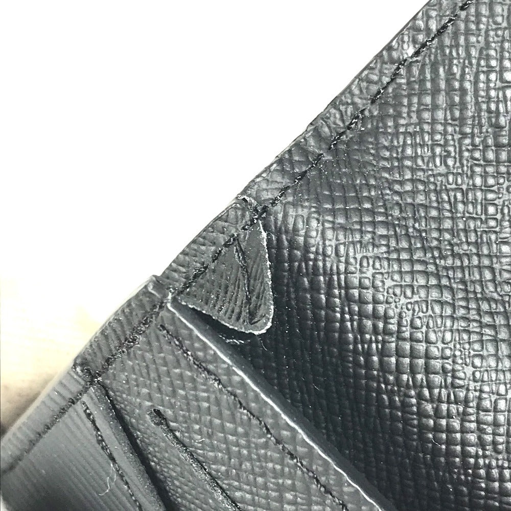 LOUIS VUITTON M56582 Epi Envelope Carte de Visite Business Card Case, Pass Case with Flap, Bifold Card Case, Epi Leather, Unisex, Noir Black