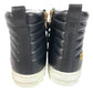 LOUIS VUITTON Shoes Rainbow Stellar Line High-Top Sneakers Leather Women's Black