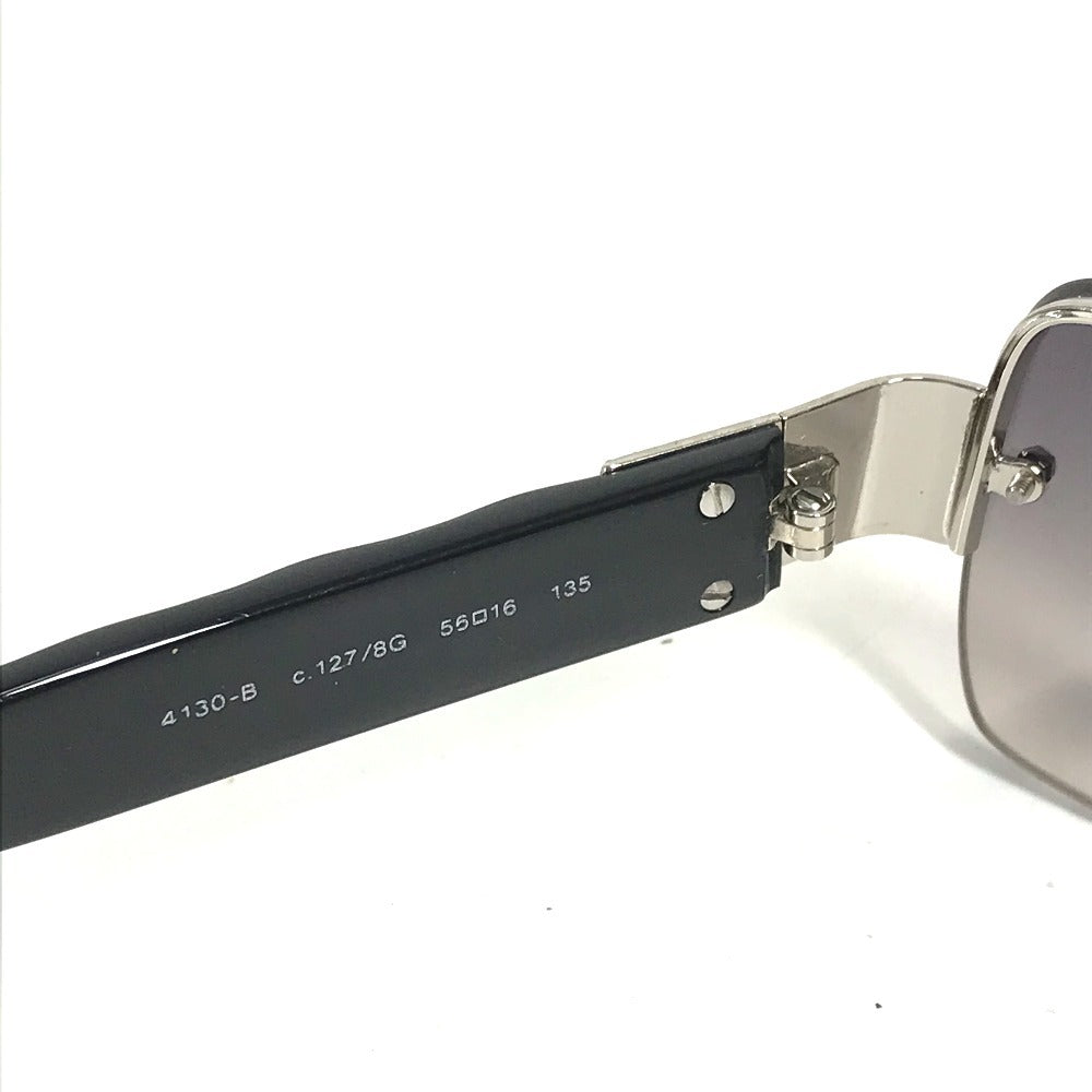 CHANEL 4130-B CC ココマーク ロゴ ラインストーン マトラッセ めがね メガネ アイウェア 眼鏡 サングラス プラスチック ユニセックス ブラック