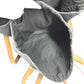 HERMES Ahmedabad Cabas de Poche Shoulder Bag Cotton Unisex Gray