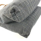 HERMES Ahmedabad Cabas de Poche Shoulder Bag Cotton Unisex Gray