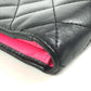 CHANEL A26717 Cambon Line CC Coco Mark Logo Long Bifold Wallet Leather Unisex Black