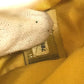CHANEL A17682 New Travel Line CC Coco Mark Logo Strap Round Pouch Cosmetic Pouch Nylon Unisex Yellow