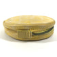 CHANEL A17682 New Travel Line CC Coco Mark Logo Strap Round Pouch Cosmetic Pouch Nylon Unisex Yellow