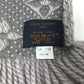 LOUIS VUITTON M74742 Echarpe Logomania Fringed Scarf Wool Unisex Grips Perle Grey