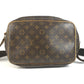 LOUIS VUITTON M45254 Monogram Reporter PM Crossbody Shoulder Bag Monogram Canvas Unisex Brown