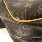 LOUIS VUITTON M45254 Monogram Reporter PM Crossbody Shoulder Bag Monogram Canvas Unisex Brown