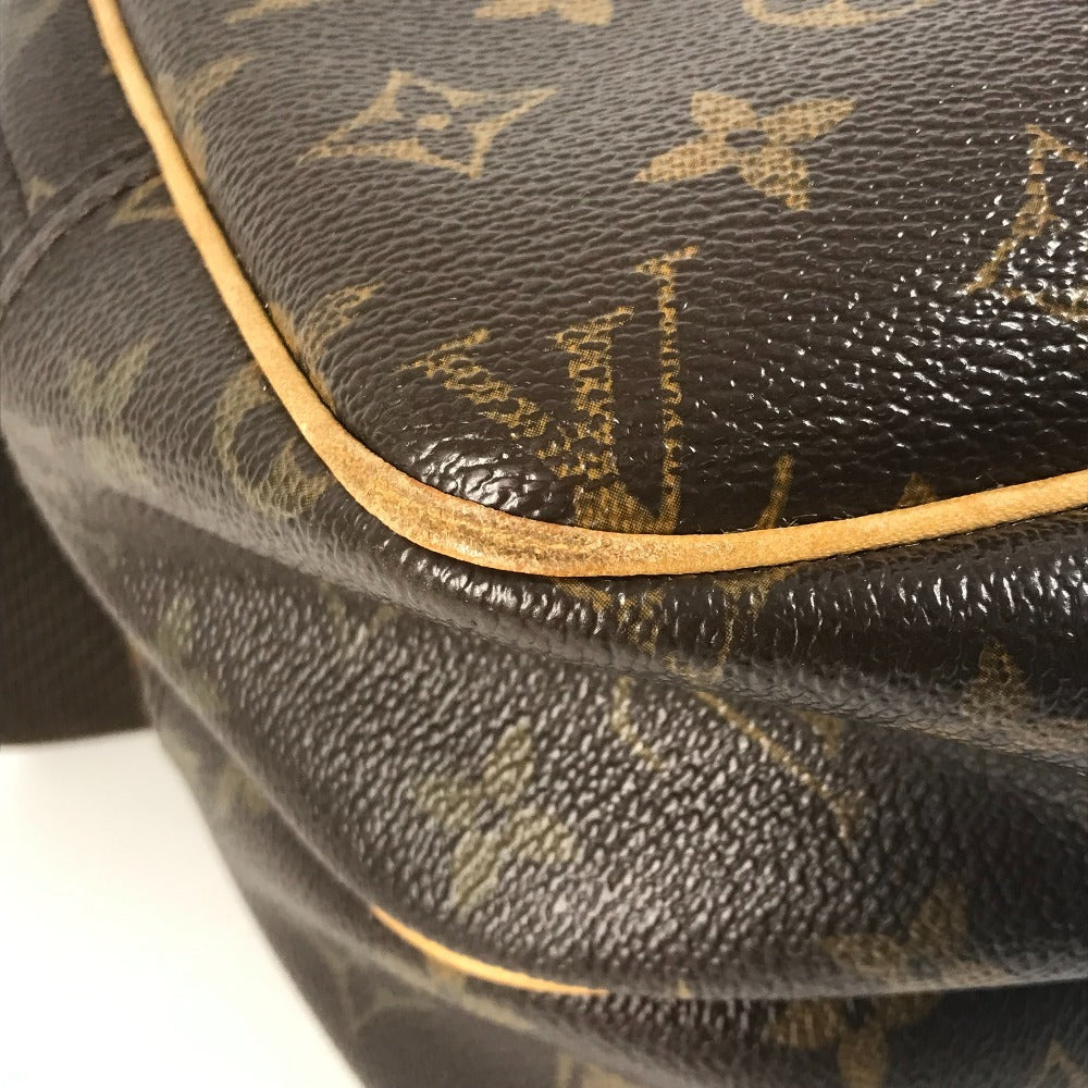 LOUIS VUITTON M45254 Monogram Reporter PM Crossbody Shoulder Bag Monogram Canvas Unisex Brown