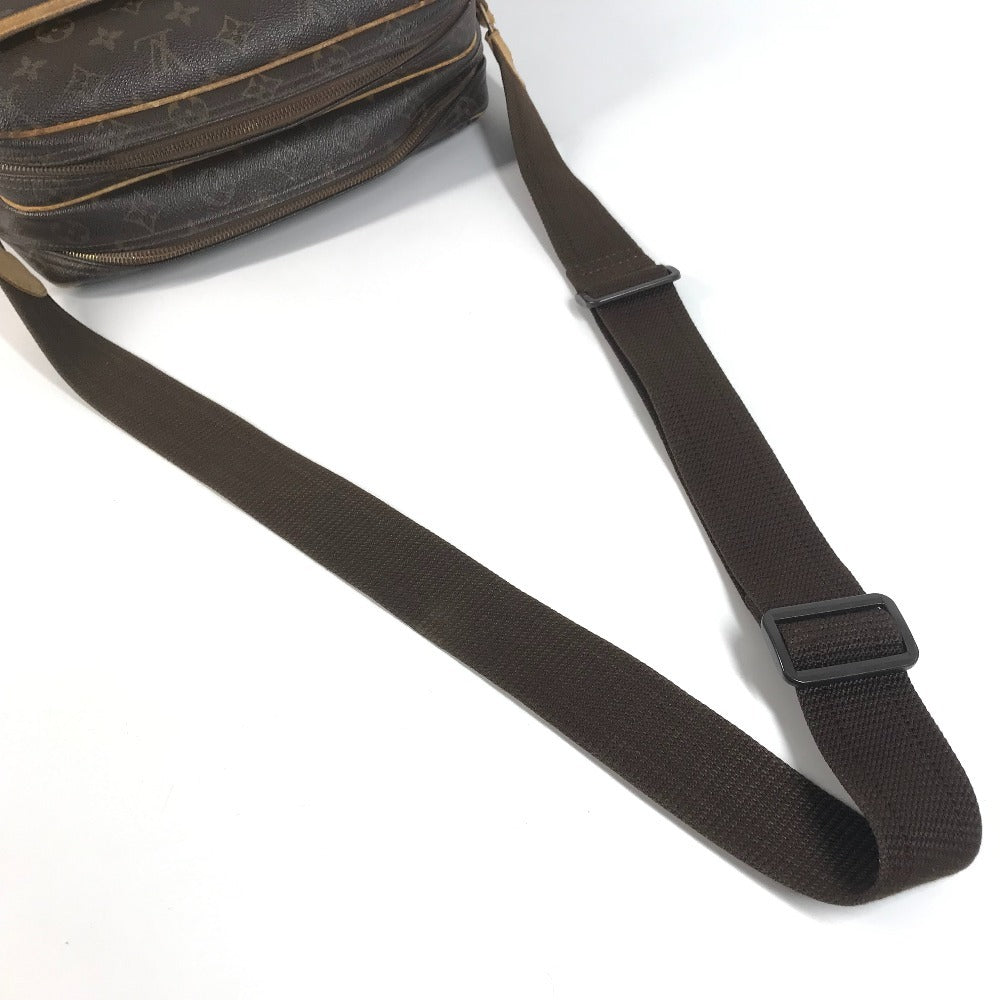 LOUIS VUITTON M45254 Monogram Reporter PM Crossbody Shoulder Bag Monogram Canvas Unisex Brown