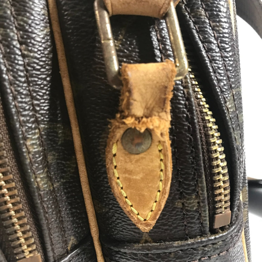 LOUIS VUITTON M45254 Monogram Reporter PM Crossbody Shoulder Bag Monogram Canvas Unisex Brown