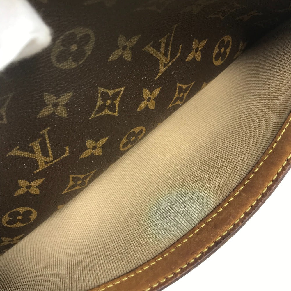 LOUIS VUITTON M45254 Monogram Reporter PM Crossbody Shoulder Bag Monogram Canvas Unisex Brown