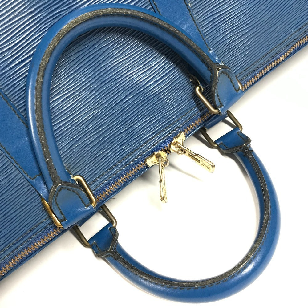 LOUIS VUITTON M42955 エピ キーポル55 キーポル 55 トラベルバッグ 旅行カバン ハンドバッグ ボストンバッグ エピレザー ユニセックス トレドブルー ブルー