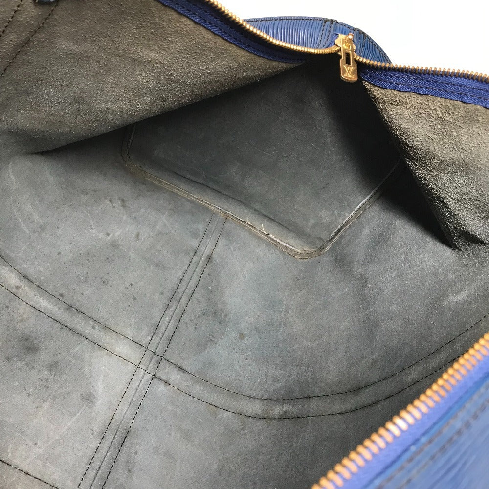 LOUIS VUITTON M42955 エピ キーポル55 キーポル 55 トラベルバッグ 旅行カバン ハンドバッグ ボストンバッグ エピレザー ユニセックス トレドブルー ブルー