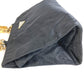 PRADA Triangle Logo Plate Metal Handle Bag Tote Bag Handbag Nylon Unisex Black