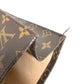 LOUIS VUITTON M51140 Monogram Sac Plat Tote Bag, Vertical Tote Handbag, Monogram Canvas, Unisex, Brown