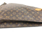 LOUIS VUITTON M51140 Monogram Sac Plat Tote Bag, Vertical Tote Handbag, Monogram Canvas, Unisex, Brown