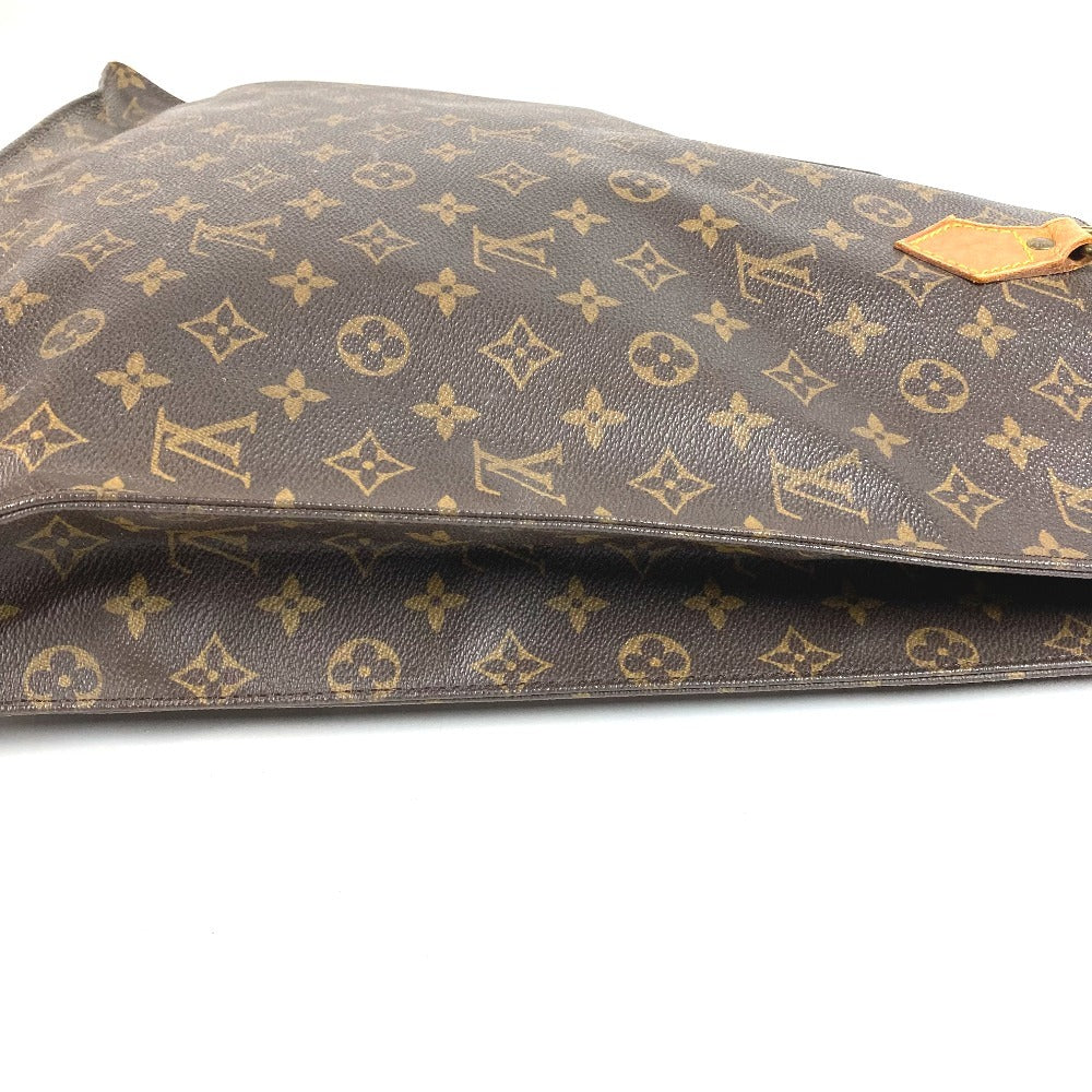 LOUIS VUITTON M51140 Monogram Sac Plat Tote Bag, Vertical Tote Handbag, Monogram Canvas, Unisex, Brown