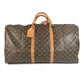 LOUIS VUITTON M41422 Monogram Keepall 60 Keepall 60 Bag Handbag Travel Bag Boston Bag Monogram Canvas Unisex Brown