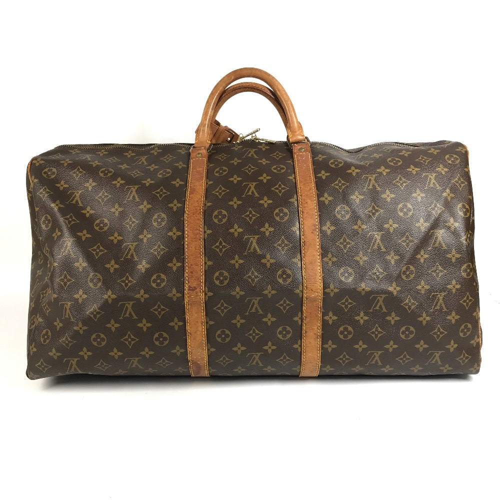 LOUIS VUITTON M41422 Monogram Keepall 60 Keepall 60 Bag Handbag Travel Bag Boston Bag Monogram Canvas Unisex Brown