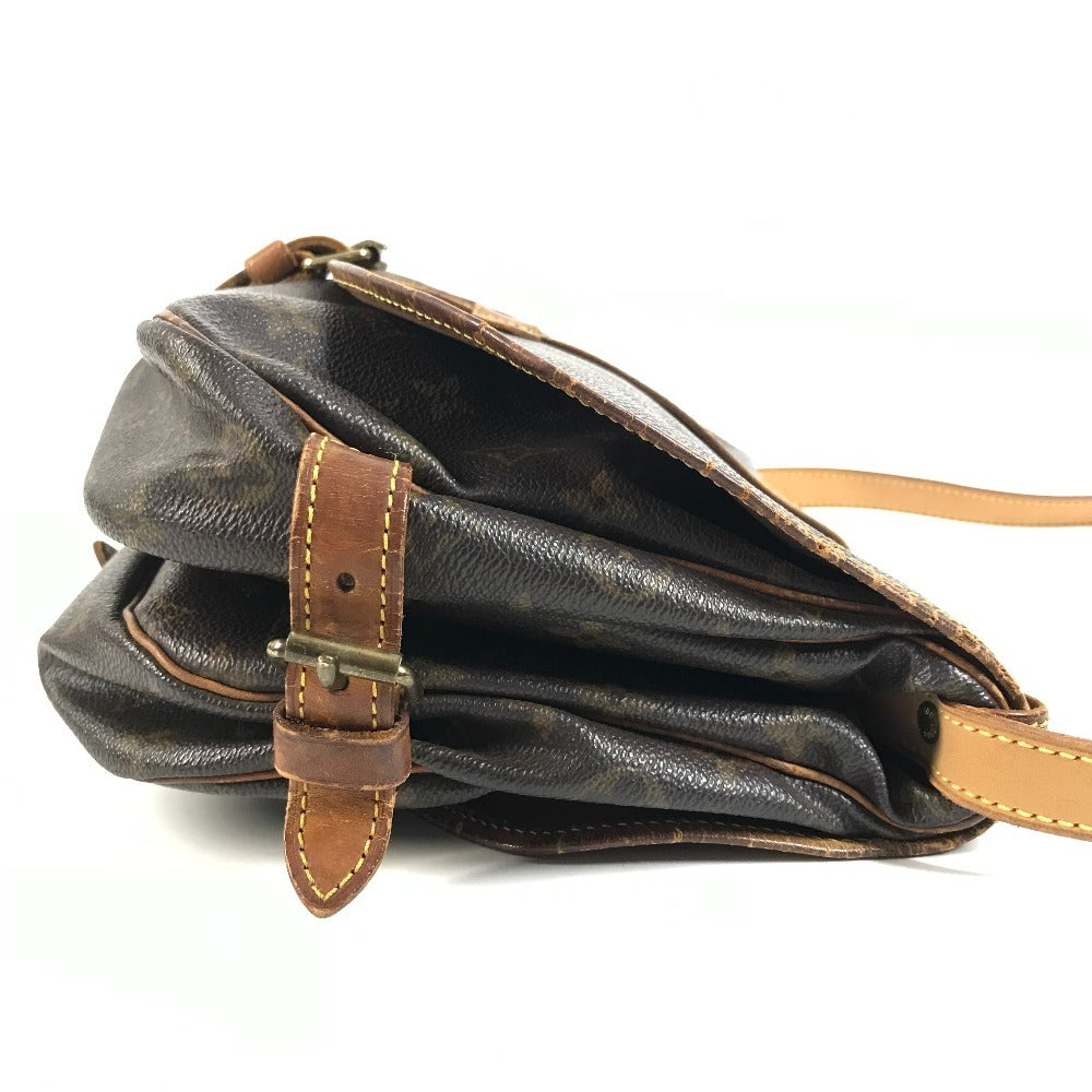 LOUIS VUITTON M42256 Monogram Saumur 30 Saumur 30 Flap Bag Shoulder Bag Monogram Canvas Unisex Brown