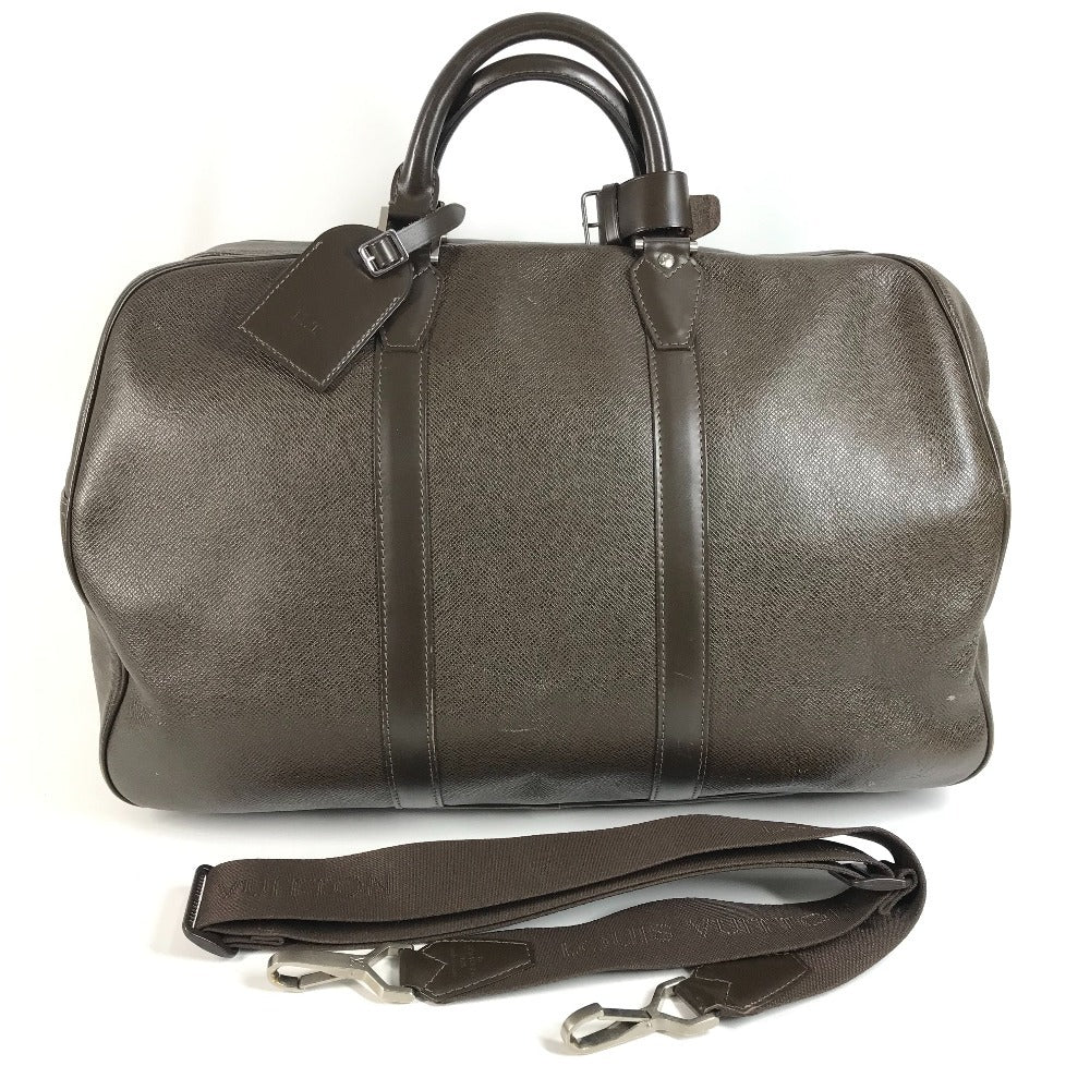 LOUIS VUITTON M30128 タイガ ケンダルPM ケンダル PM トラベルバッグ 旅行カバン　2WAYバッグ ショルダーバッグ ボストンバッグ タイガレザー ユニセックス グリズリ ブラウン
