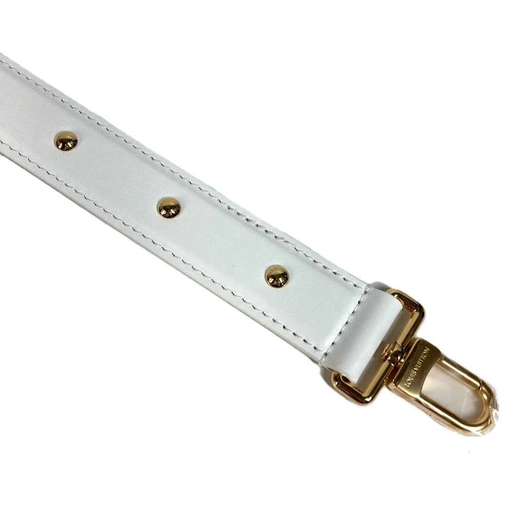 LOUIS VUITTON M14046 LV × TM Monogram Multicolor Takashi Murakami Side Trunk MM Shoulder Strap Only Shoulder Strap Leather Unisex White