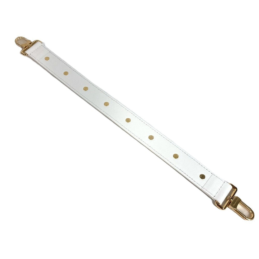 LOUIS VUITTON M14046 LV × TM Monogram Multicolor Takashi Murakami Side Trunk MM Shoulder Strap Only Shoulder Strap Leather Unisex White