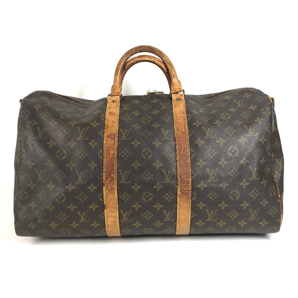 LOUIS VUITTON M41416 Monogram Keepall Bandouliere 50 Keepall Bandouliere 50 Travel Bag Handbag Travel Bag Boston Bag Monogram Canvas Unisex Brown