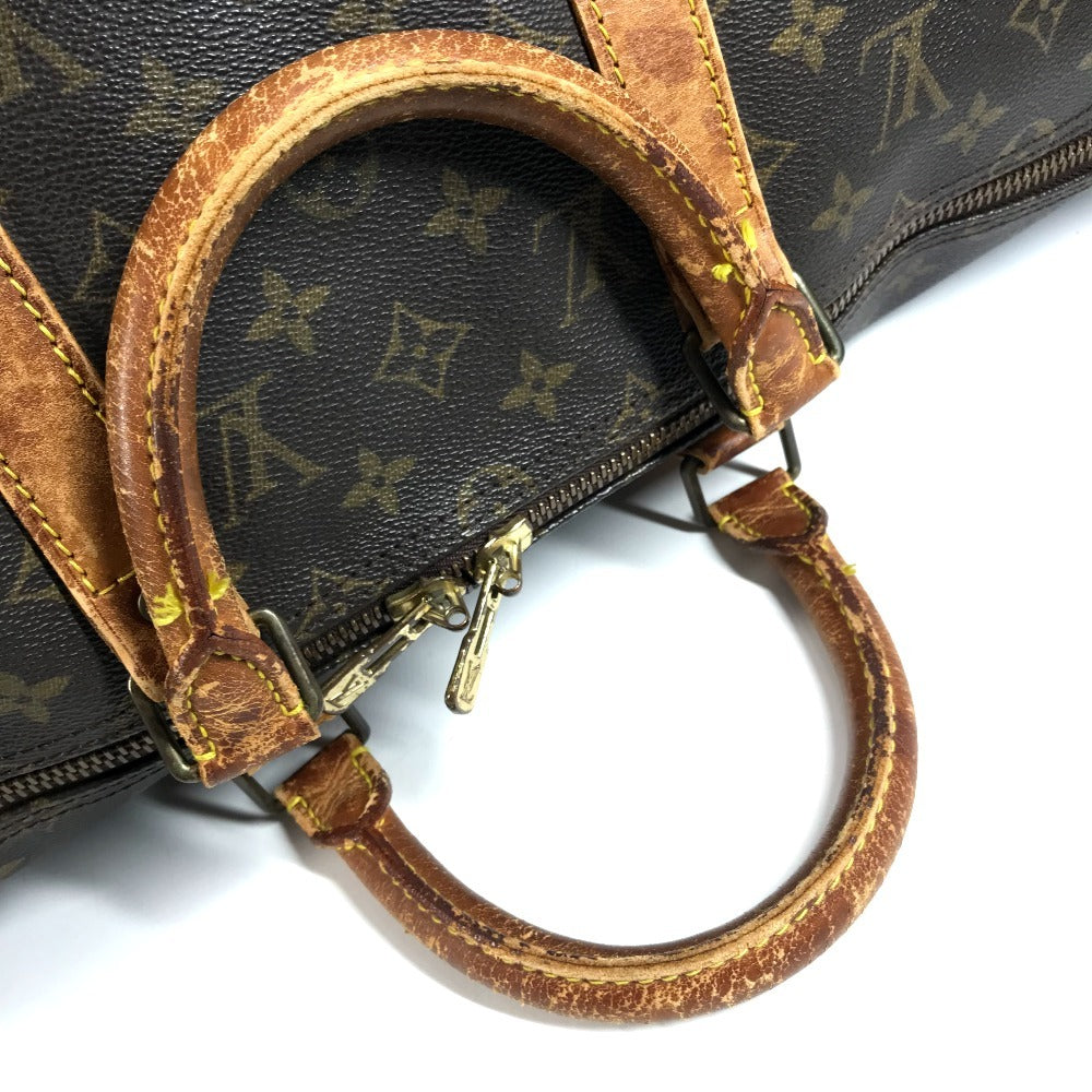 LOUIS VUITTON M41416 Monogram Keepall Bandouliere 50 Keepall Bandouliere 50 Travel Bag Handbag Travel Bag Boston Bag Monogram Canvas Unisex Brown