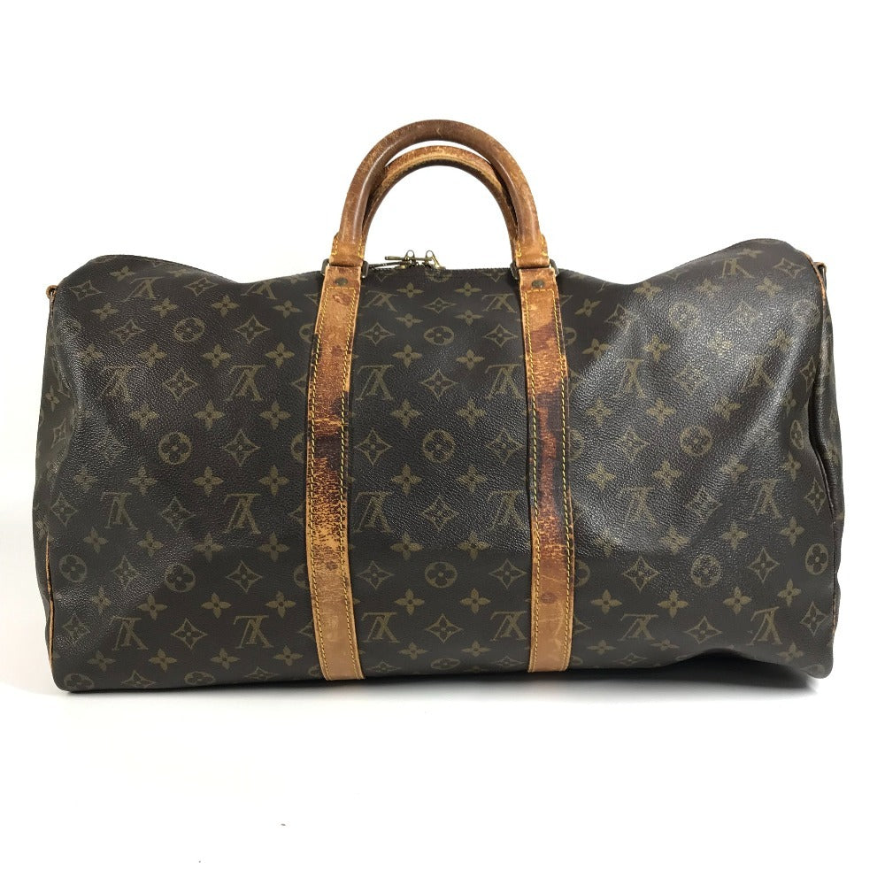 LOUIS VUITTON M41416 Monogram Keepall Bandouliere 50 Keepall Bandouliere 50 Travel Bag Handbag Travel Bag Boston Bag Monogram Canvas Unisex Brown