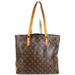 LOUIS VUITTON M51151 Monogram Cabas Mezzo Cabas Mezzo Bag Tote Bag Shoulder Bag Monogram Canvas Unisex Brown