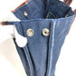 HERMES Fourre-Tout PM Fourre Tout PM Bag Tote Bag Handbag Cotton Unisex Navy