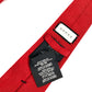 GUCCI Unknown Tiger Logo Suit Accessory Tie Silk Men's Red
