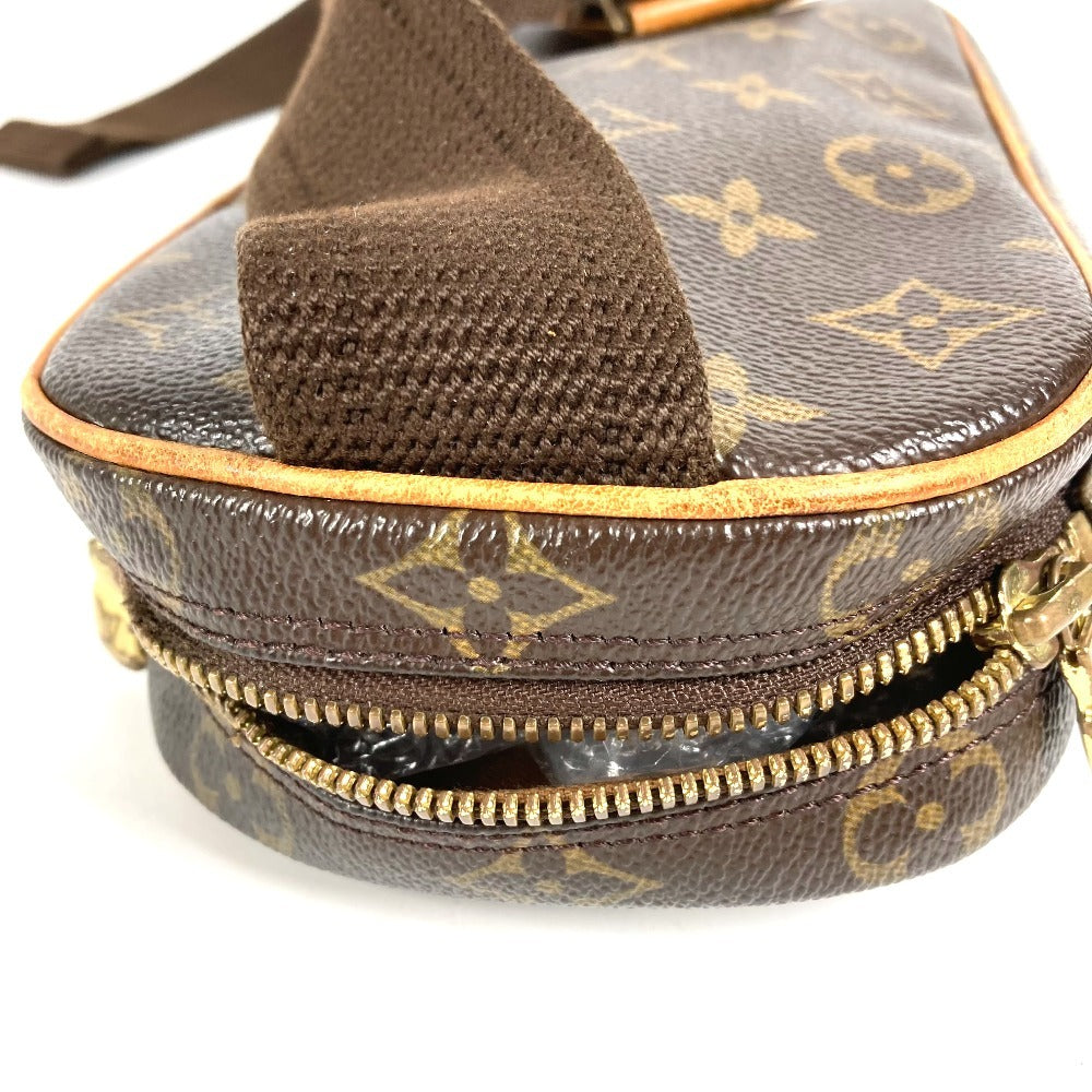 LOUIS VUITTON M51870 Monogram Pochette Gange Pochette Gange Bag Shoulder Bag Cross Body Bag Sling Bag Body Bag Monogram Canvas Unisex Brown