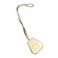 HERMES Hat Clip, Capucine Hat, Accessories, Goods, Leather, Unisex, Ivory