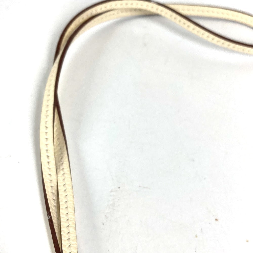 HERMES Hat Clip, Capucine Hat, Accessories, Goods, Leather, Unisex, Ivory