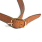 HERMES Vintage Balle de Golf Mini Flap Bag Crossbody Pouch Shoulder Bag Leather Unisex Orange
