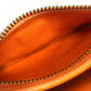 HERMES Vintage Balle de Golf Mini Flap Bag Crossbody Pouch Shoulder Bag Leather Unisex Orange