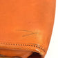 HERMES Vintage Balle de Golf Mini Flap Bag Crossbody Pouch Shoulder Bag Leather Unisex Orange