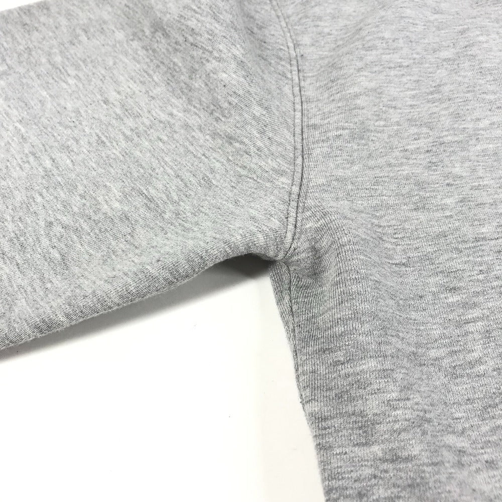 GUCCI 837933 Logo Long Sleeve Sweatshirt Top Apparel Trainer Cotton Women's Grey