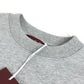 GUCCI 837933 Logo Long Sleeve Sweatshirt Top Apparel Trainer Cotton Women's Grey