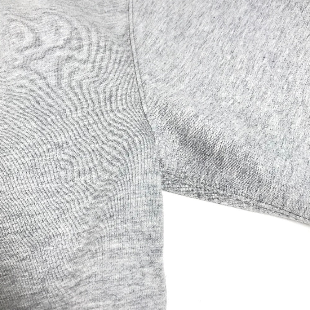 GUCCI 837933 Logo Long Sleeve Sweatshirt Top Apparel Trainer Cotton Women's Grey