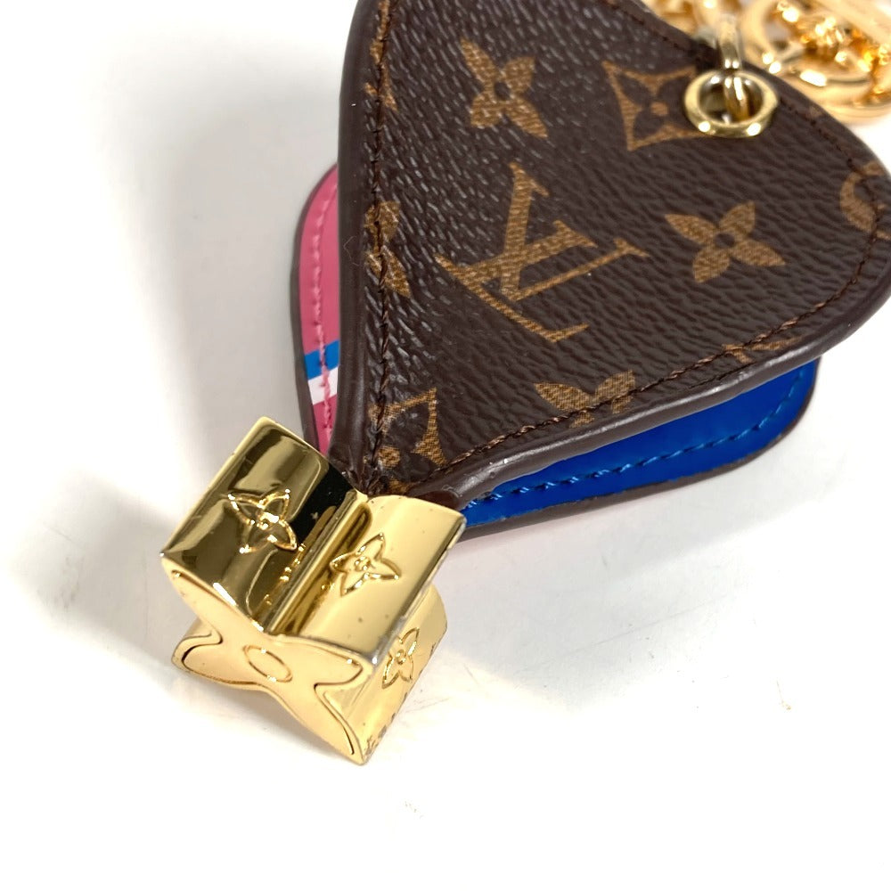 LOUIS VUITTON M67392 Monogram Epi Porte Cles In The Air Hot Air Balloon Bag Charm Bag Accessory Keychain Monogram Canvas Unisex Brown